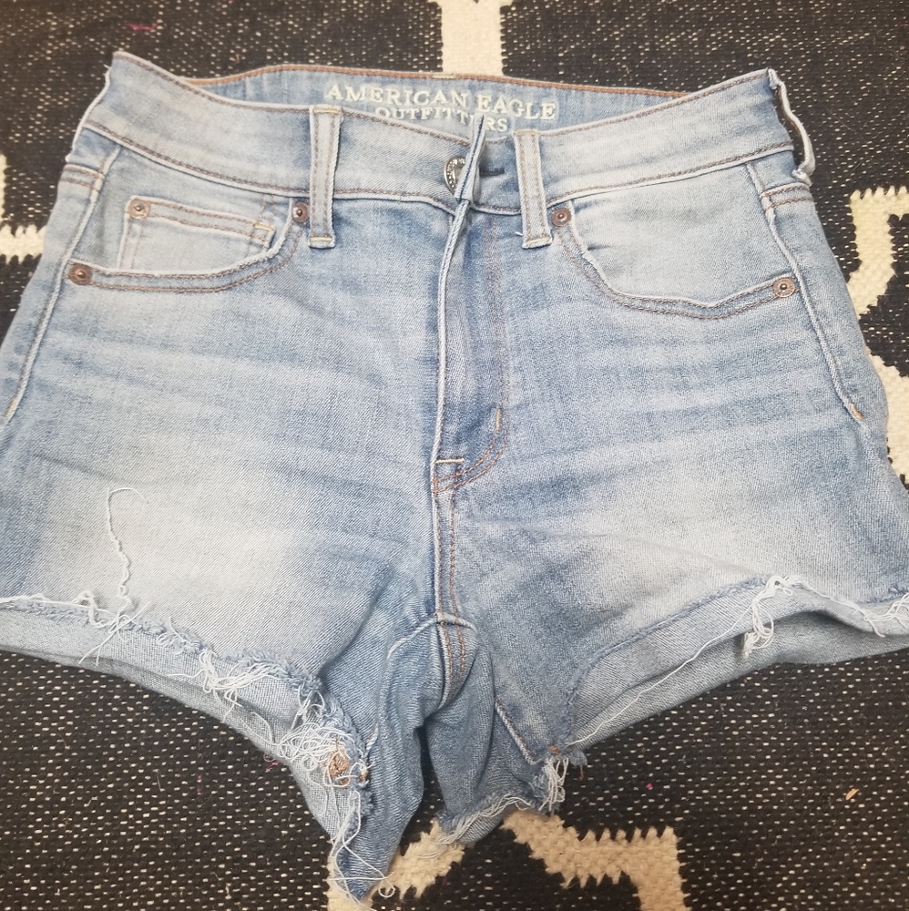 Light blue shorts
